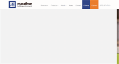 Desktop Screenshot of marathonbe.com
